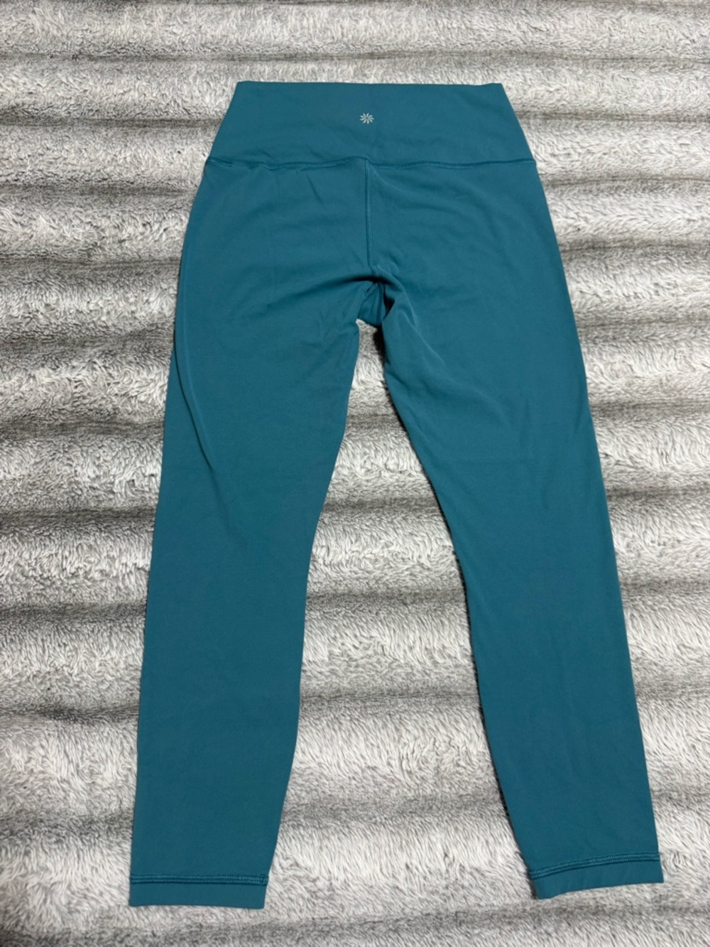Athleta Teal Transcend 7/8 Tight Leggings